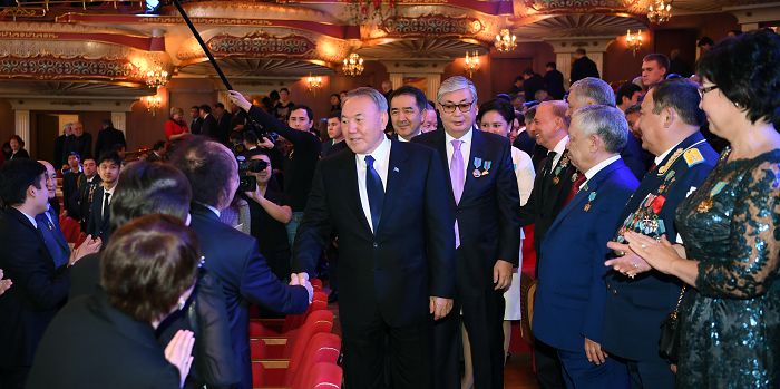 Prezıdent merekelik konsertke qatysty