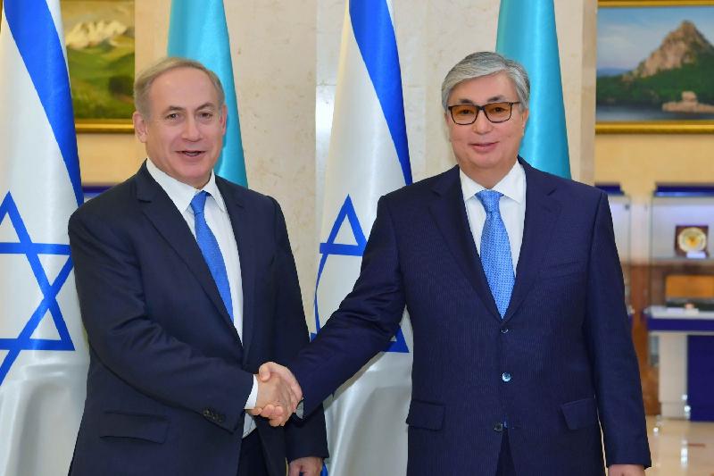 Toqaev Izraıl Premer-mınıstrimen kezdesti