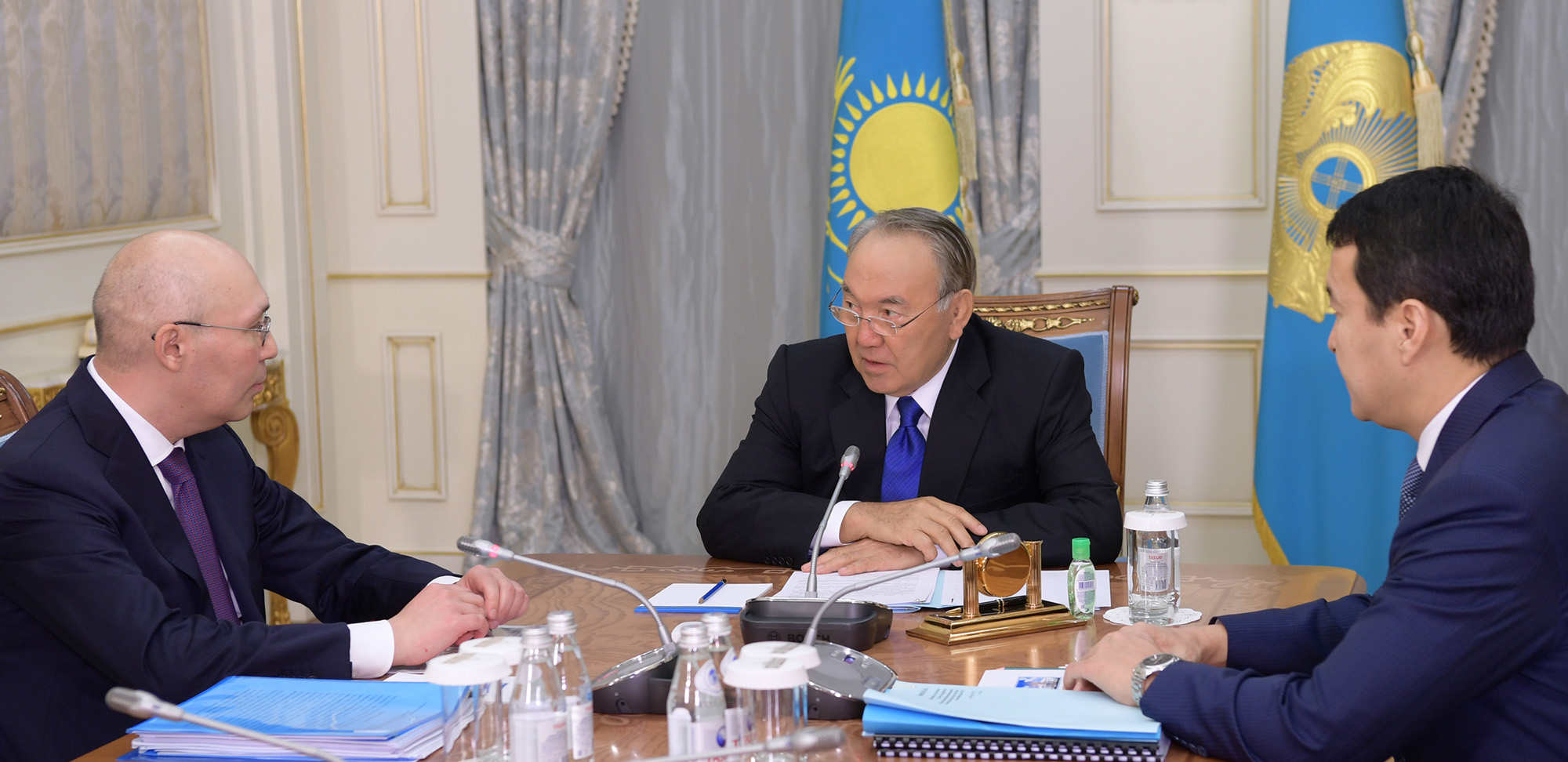 N.Nazarbaev Q.Kelimbetovti qabyldady