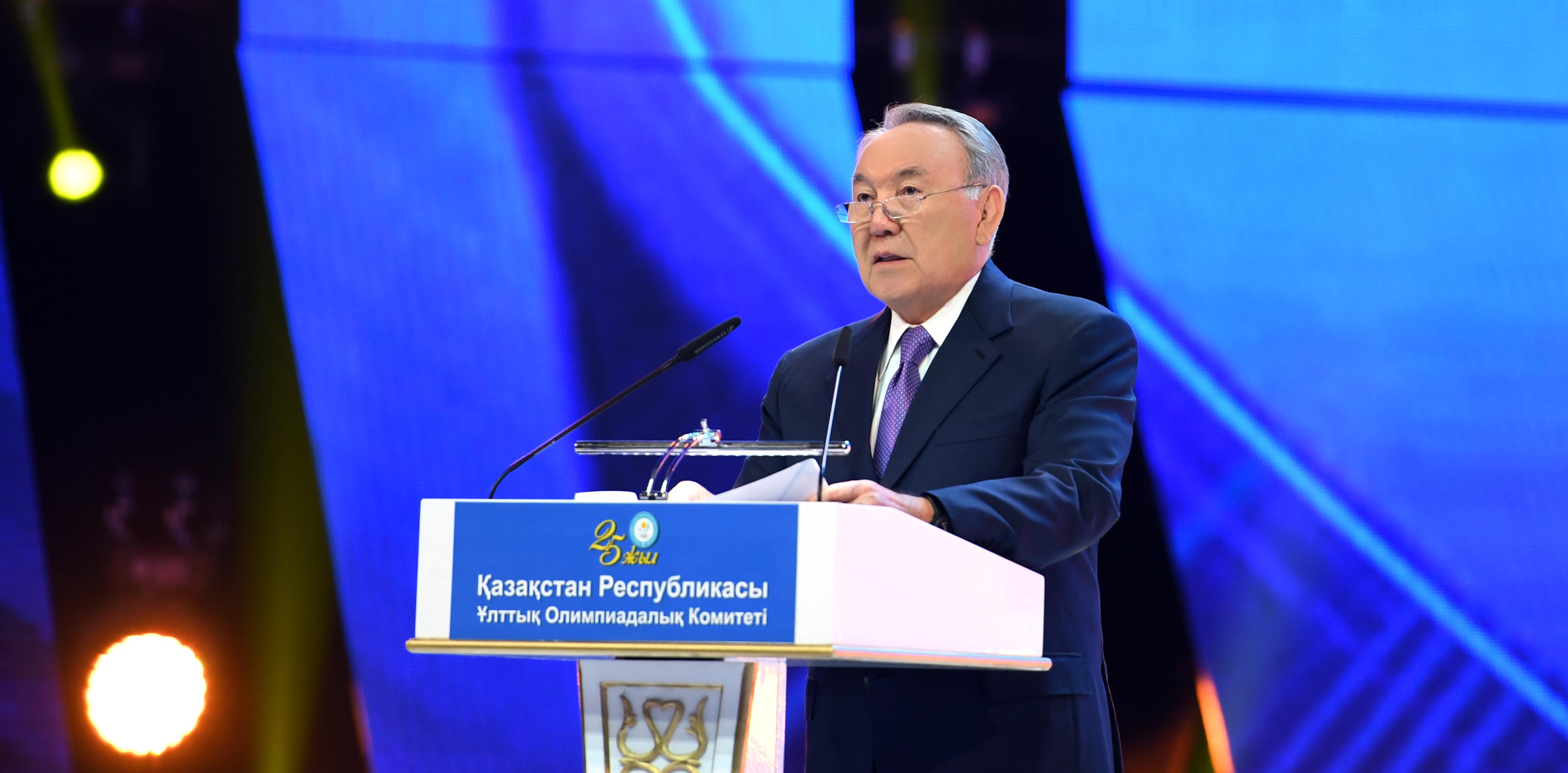 Elbasy UOK-tyń 25 jyldyǵyna arnalǵan sharaǵa qatysty