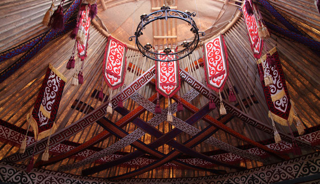 Qaraǵandyda Naýryz merekesinde 30-dan astam kıiz úı tigiledi