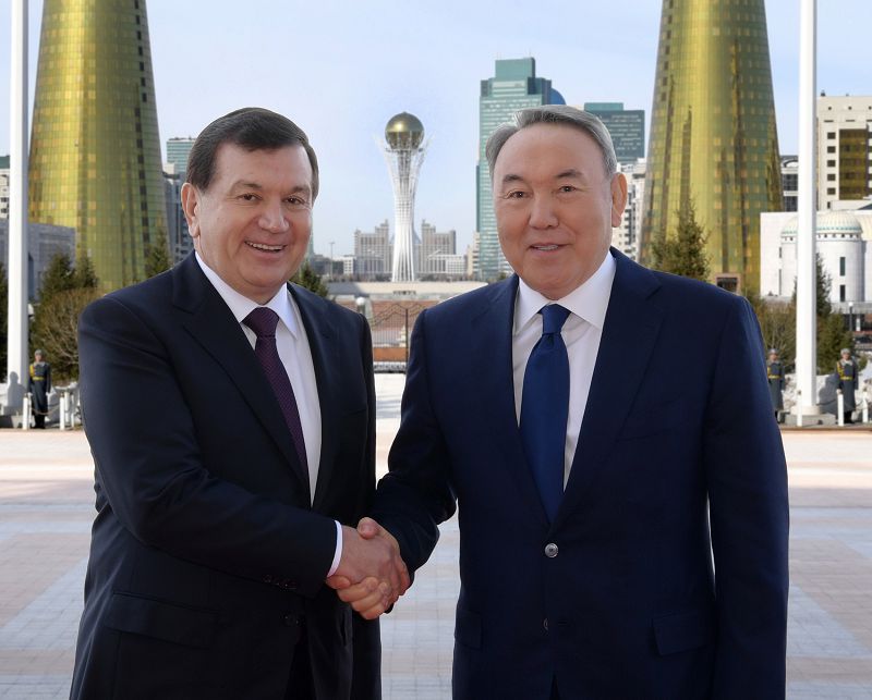 Qazaqstan-О́zbekstan qatynastarynyń jańa belesi