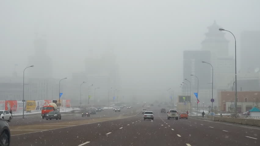 ​Elimizdiń keı jerlerinde tuman túsip, kóktaıǵaq bolady