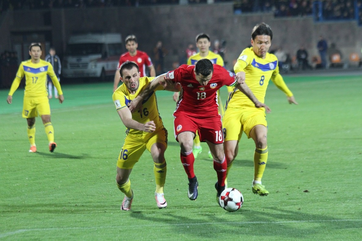 ​ÁCh-2018. Qazaqstan quramasy Armenııaǵa ese jiberdi (VIDEO)