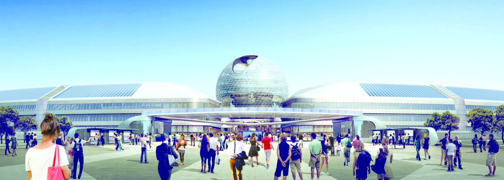 Pavılondar kidirissiz tapsyrylýda