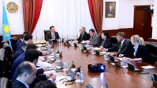 Baqytjan Saǵyntaev Shvesııanyń Saýda jəne ınvestısııalar jónindegi keńesiniń ókilderimen kezdesti