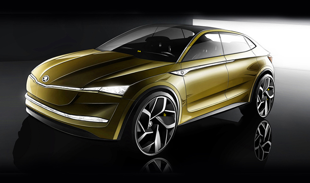 Skoda alǵashqy elektrli krossoverin shyǵardy (foto)