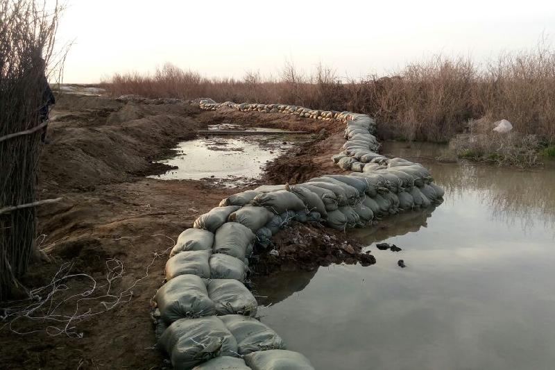 OQO-da sý tasqynyna baılanysty táýlik boıy kezekshilik uıymdastyryldy
