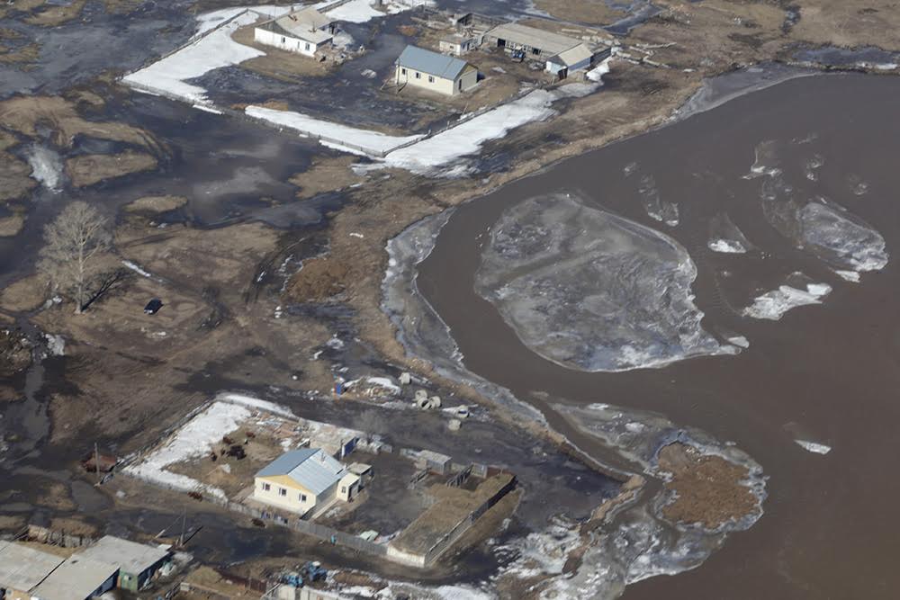 ​Qostanaı jáne Soltústik Qazaqstan oblystaryn sý basý qaýpi bar