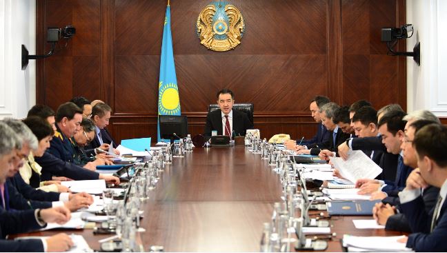 Saǵyntaev ákimderge sý deńgeıiniń kóterilýin baqylaýdy tapsyrdy 