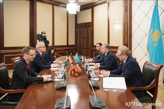 N.Nyǵmatýlın Germanııanyń Qazaqstandaǵy elshisin qabyldady