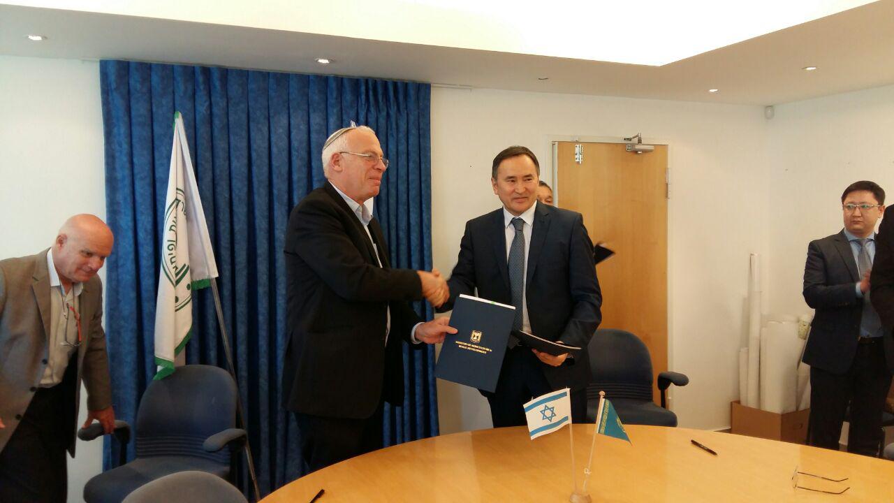 Qazaqstan men Izraıl aýyl sharýashylyǵyn birlese damytpaq