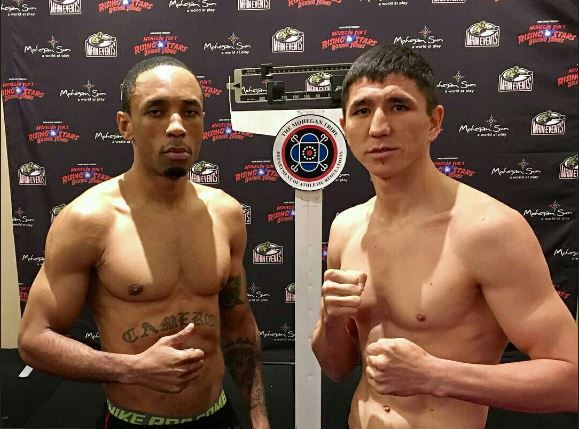 Qazaq boksshylary AQSh-ta salmaq ólsheý rásiminen ótti