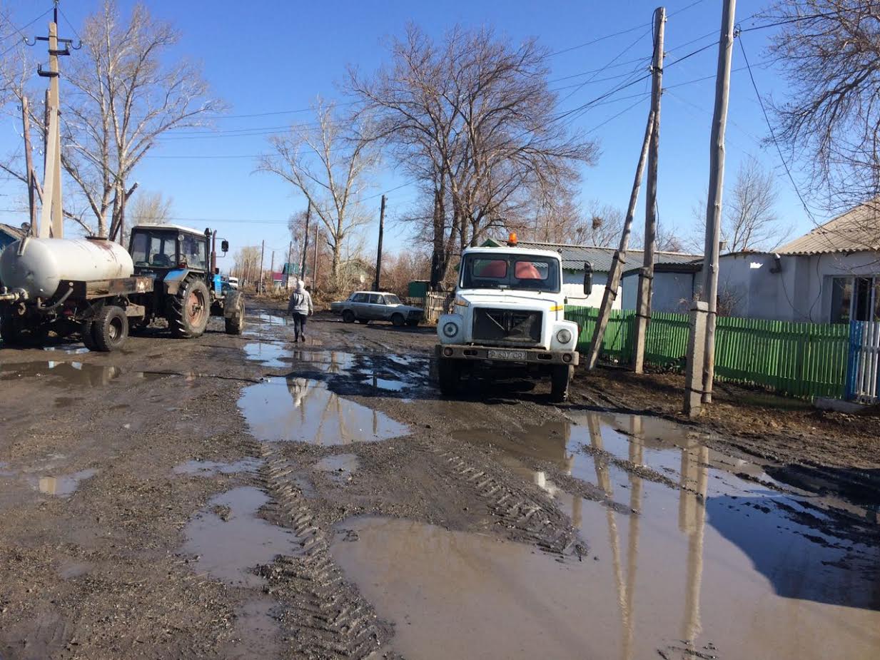 Qostanaı oblysynyń birneshe eldi mekenin sý basty