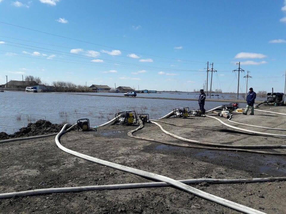 Qostanaı oblysynda sý tasqyny zardaptaryn joıý sharalary áli júrgizilýde