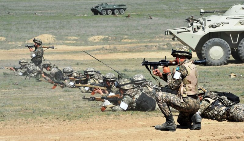 Jaýyngerler úzdik nátıje kórsetti