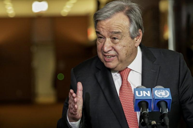 BUU basshysy Astanada Sırııa máselesine qatysty qabyldanǵan kelisimdi qoldady