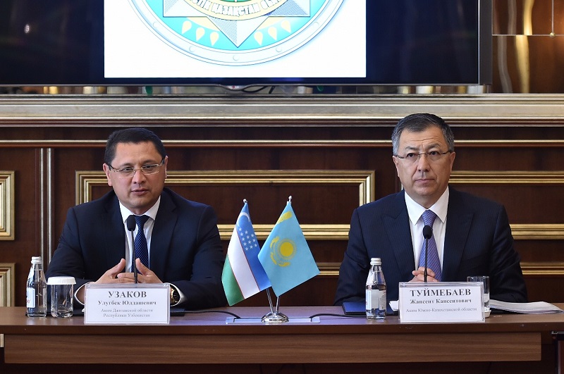 OQO ákimi Jızaq oblysynyń ákimi bastaǵan delegasııamen kezdesti