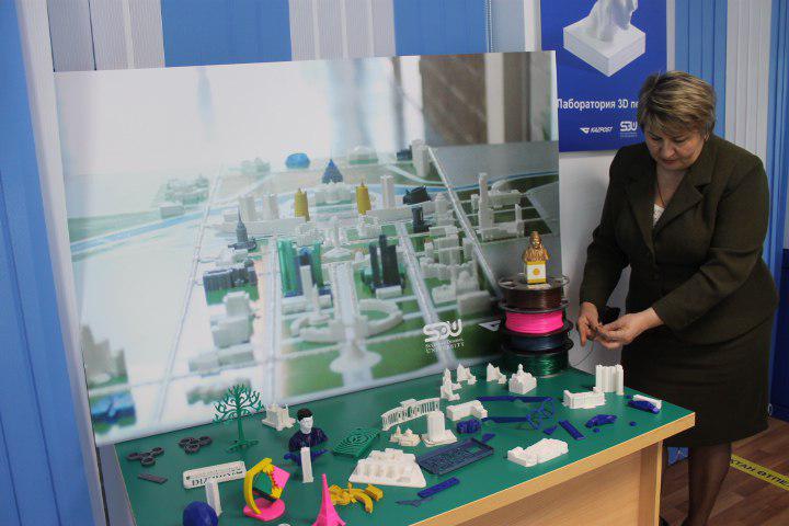 «Qazposhta» 3D-baspa ónimin shyǵarmaq