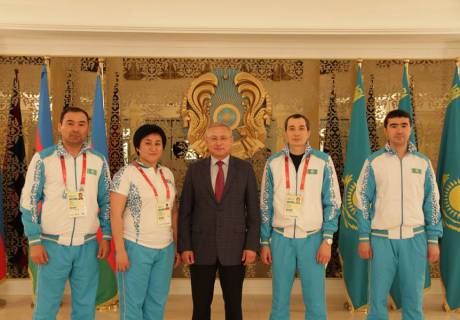 Qazaqstan sport delegasııasy Islam yntymaqtastyǵy oıyndaryna attandy