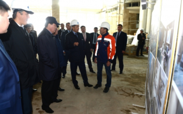 Úkimet basshysy EKSPO-2017 nysandarynyń ázirligin tekserdi