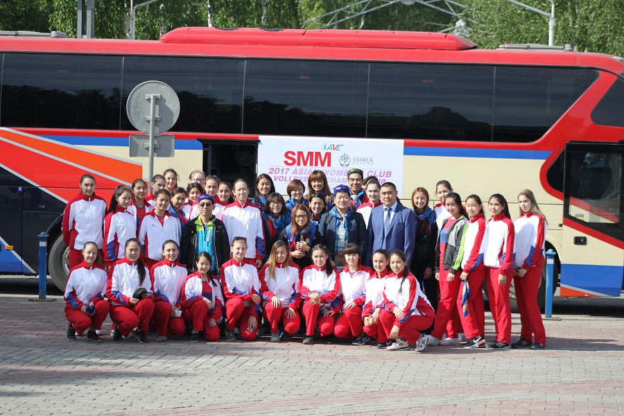 Voleıboldan Azııa chempıonatanyna qatysýshy komandalar О́skemenge keldi