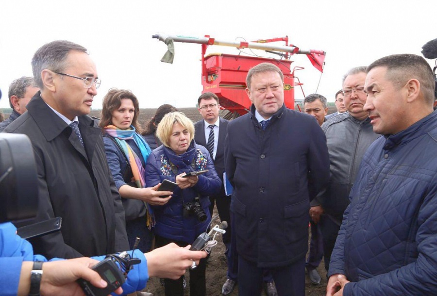 Asqar Myrzahmetov jumys saparymen Soltústik Qazaqstan oblysynda boldy