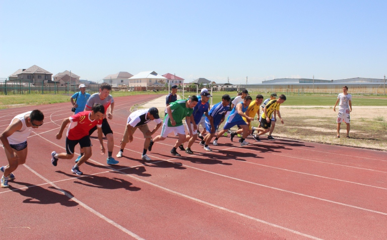 Tarazda EKSPO-2017 kórmesine arnalǵan jarys ótti