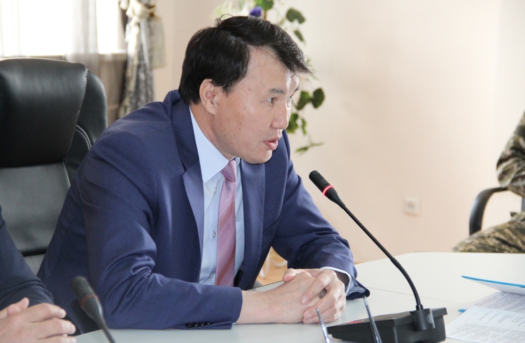 Alık Shpekbaev Qostanaıda stýdenttermen kezdesti