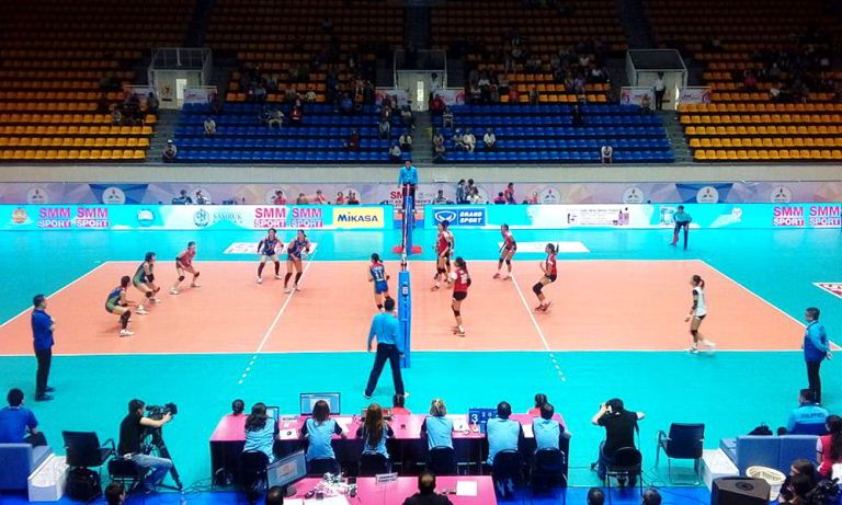 О́skemende voleıboldan Azııa chempıonaty bastaldy