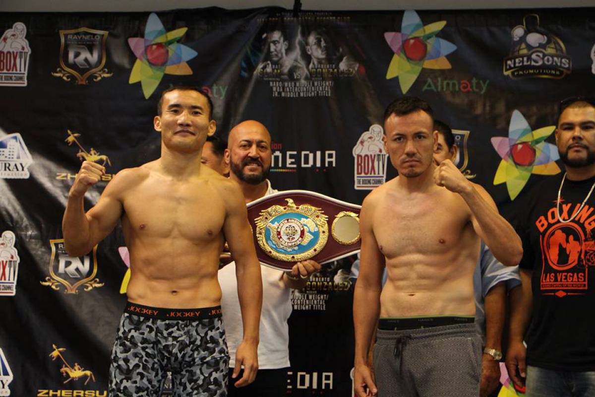 Qanat Islam men Norberto Gonsales salmaq ólshedi