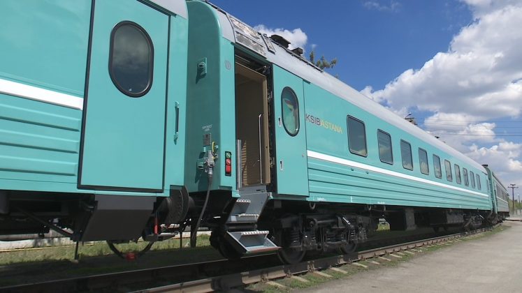 Qostanaıǵa jańa vagondar keldi