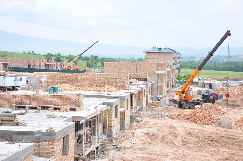 Bıyl  Lenger qalasynda 480 páter paıdalaýǵa berilmek