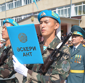 Kúzet sarbazdary ant qabyldady