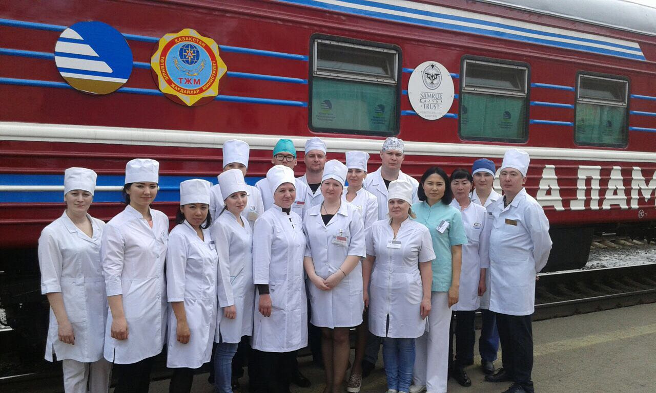 "Salamatty Qazaqstan" poıyzy úsh myńnan astam turǵynǵa stamotologııalyq kómek kórsetti