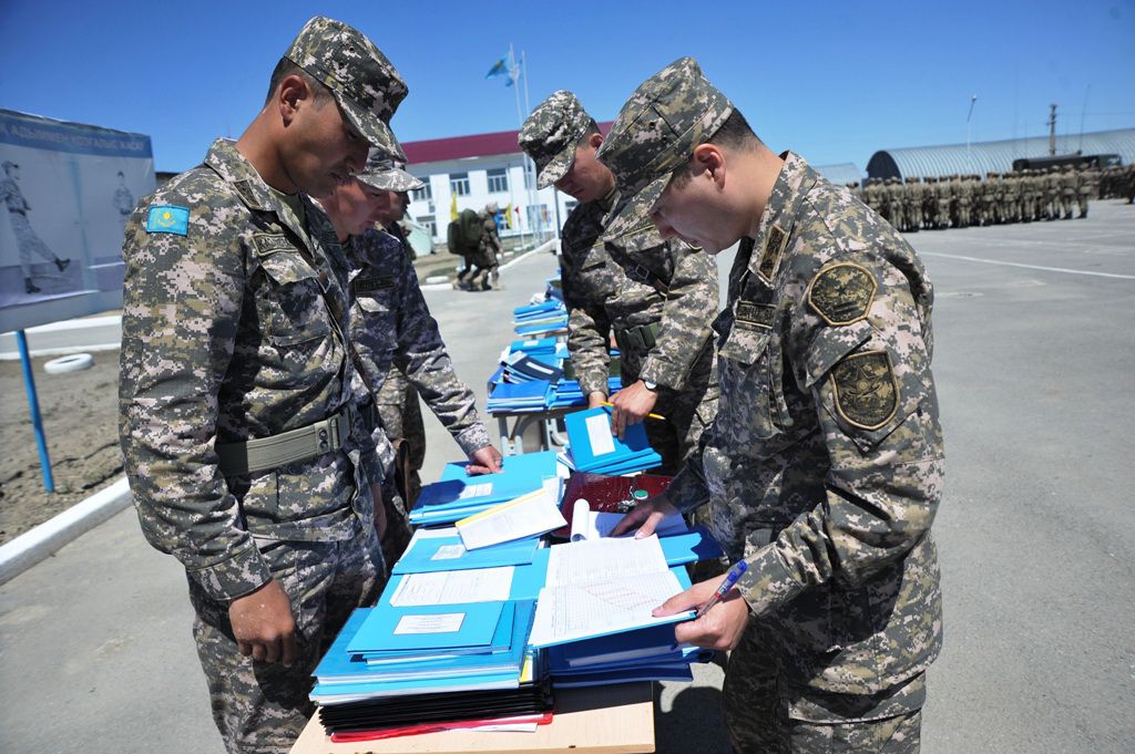 QR QK Bas shtabynyń komıssııasy arnaıy operasııalar kúshteriniń quramalary men áskerı bólimderin tekserdi 