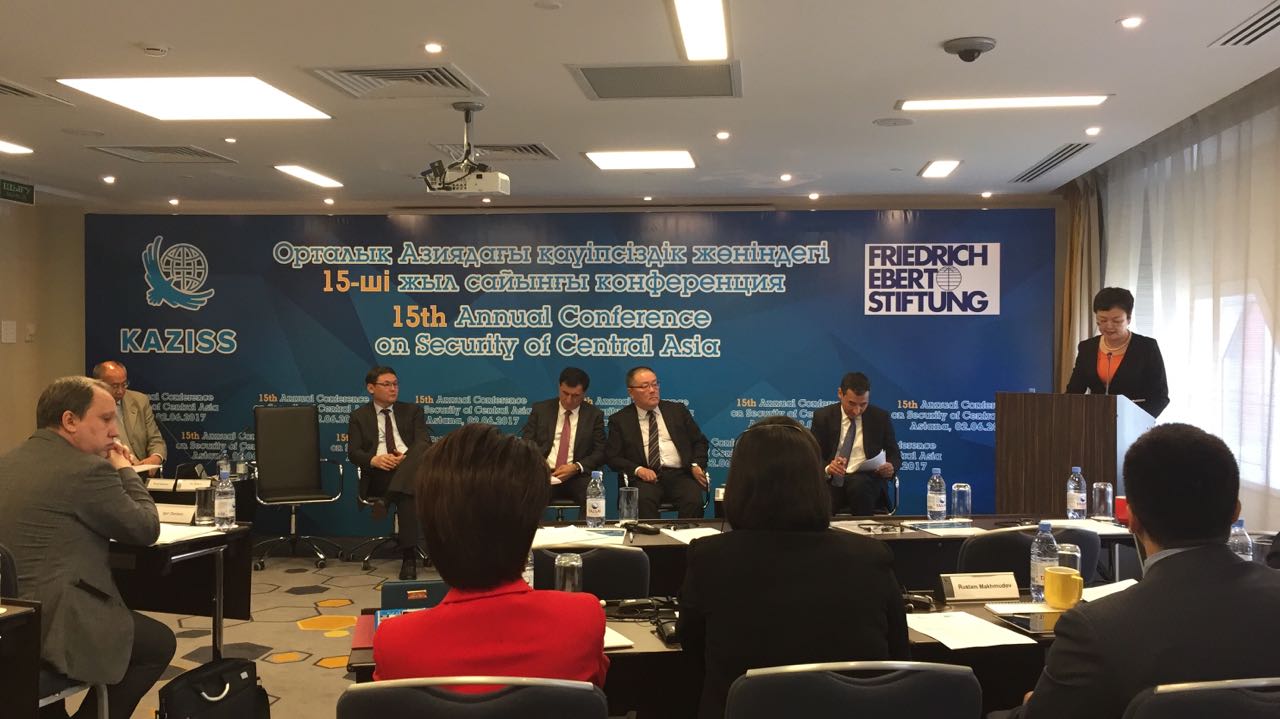 Astanada "Jahandyq túrlený jaǵdaıyndaǵy Ortalyq Azııa" atty xalyqaralyq konferensııa ótýde