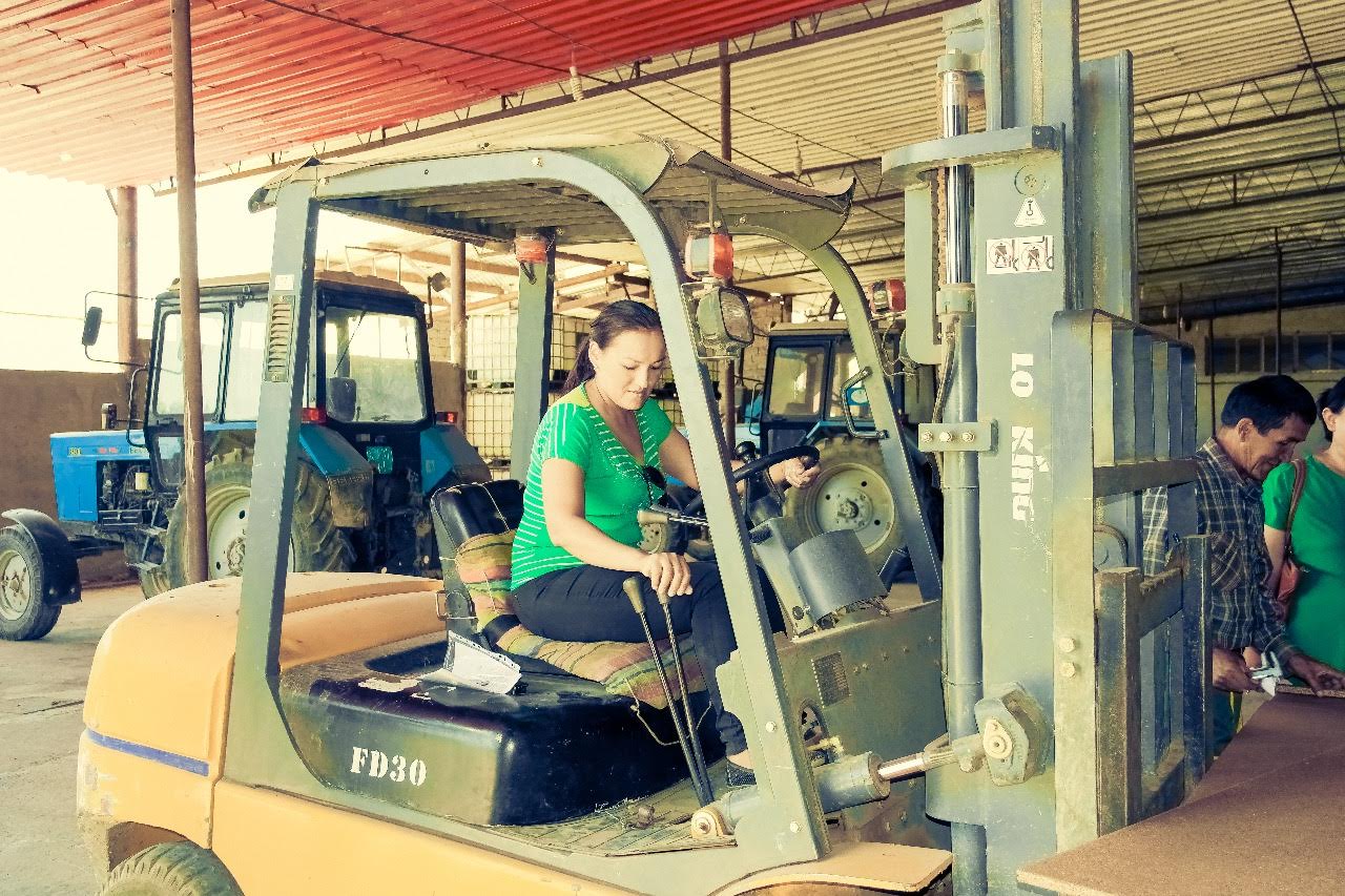 Maqtaaralda  qozapaıadan jıhazdyq taqta óndirile bastady