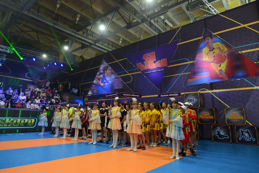 Oqýshylar arasynda «Men chempıonmyn!» respýblıkalyq  sport oıyny bastaldy