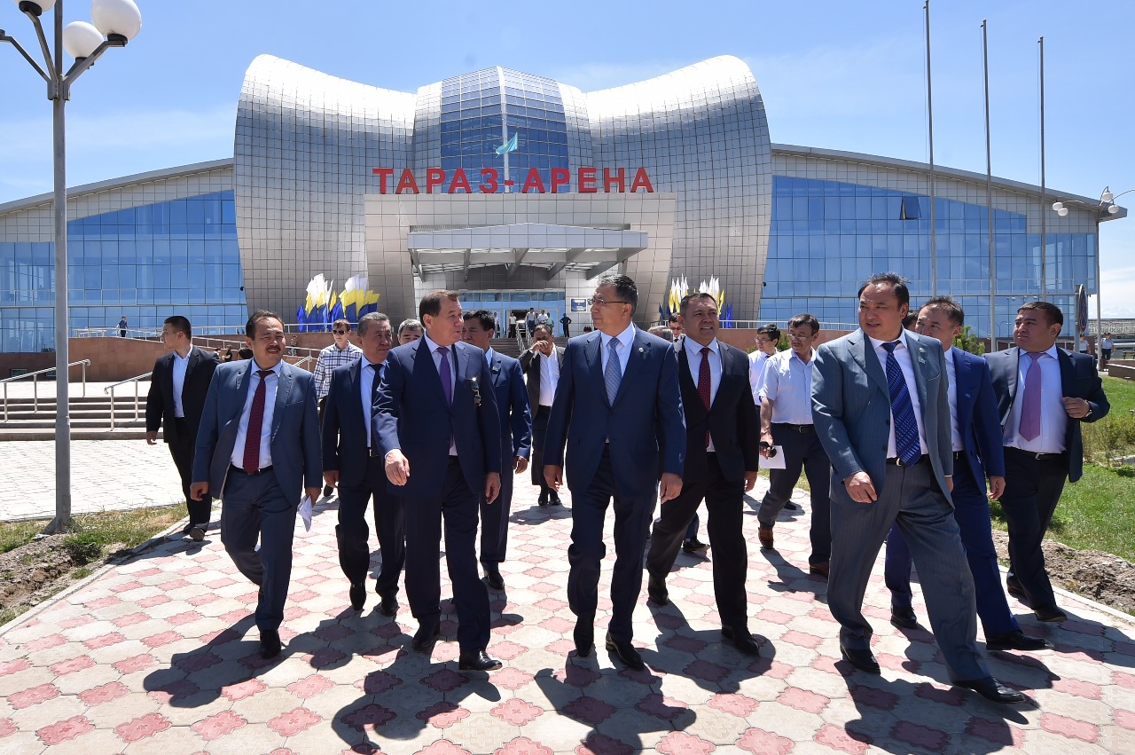 Janseıit Túımebaev Tarazǵa bardy