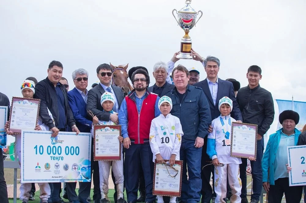 Astanada dúbirli báıge «EKSPO Kýbogy» júırikterin anyqtady