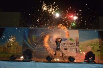 Ońtústik-Sırk «Bolashaq energııasy» atty  shoý uıymdastyrdy