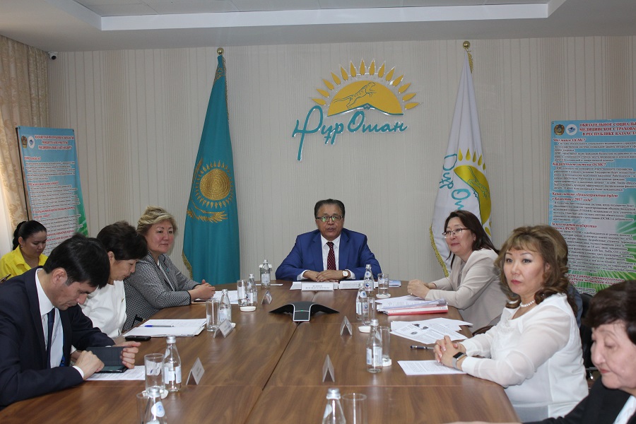 Áleýmettik medısınalyq saqtandyrý jaıy talqylandy