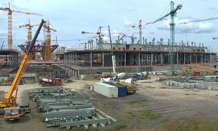 Zaýyt qurylysy toqtap qaldy