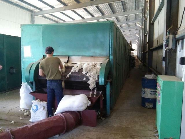 Qazaqstanda jún ıiretin jalǵyz zaýyt ońtústikte