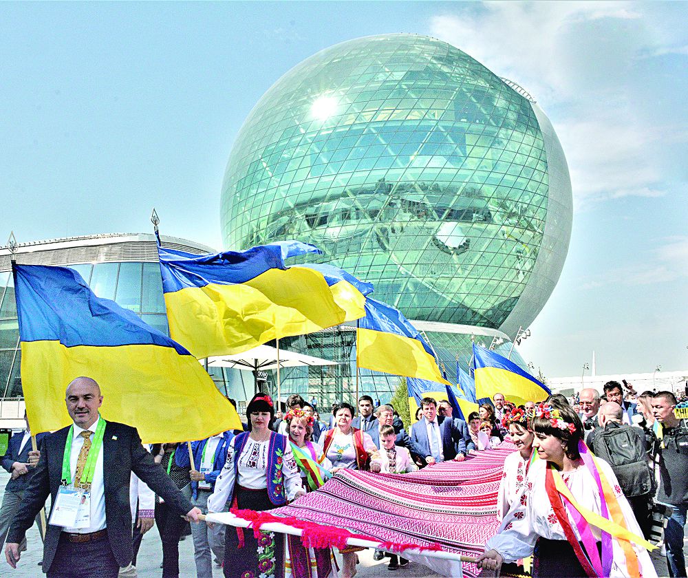 Ýkraınanyń úsh ónertabysy