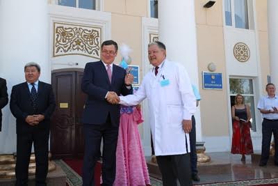 Jambylda jańa sanıtarlyq avtokólikter tapsyryldy