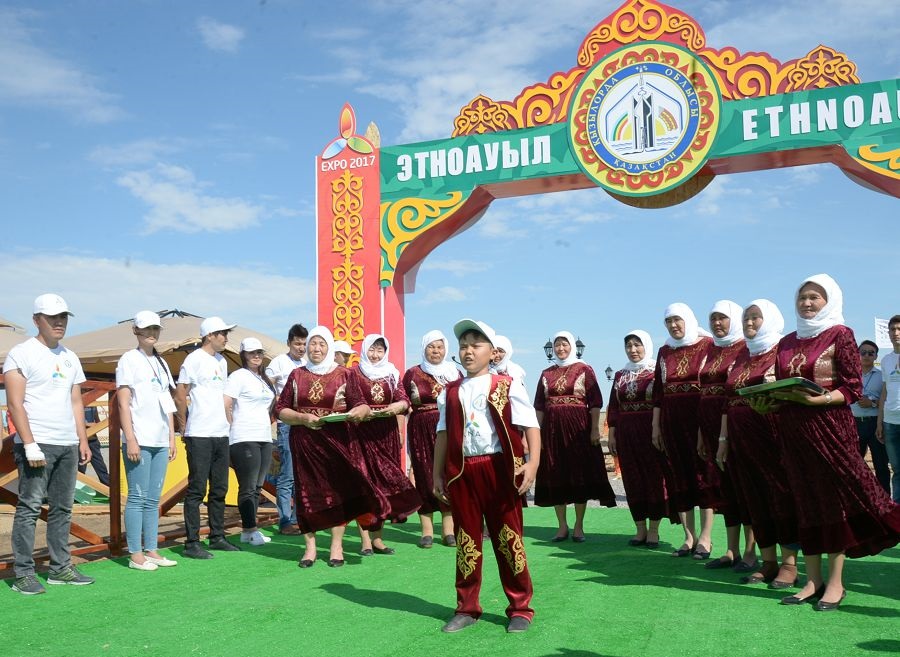 Syr óńirinde EKSPO-2017 aıasynda etnoaýyl ashyldy