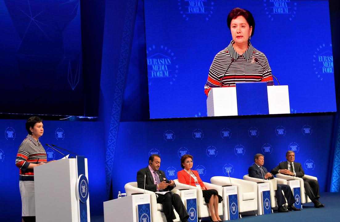 Astanada XIV Eýrazııalyq medıa forým bastaldy