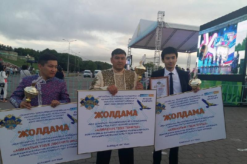 Pavlodarda "Men qazaqpyn"mega-joba júldegerleri ataldy